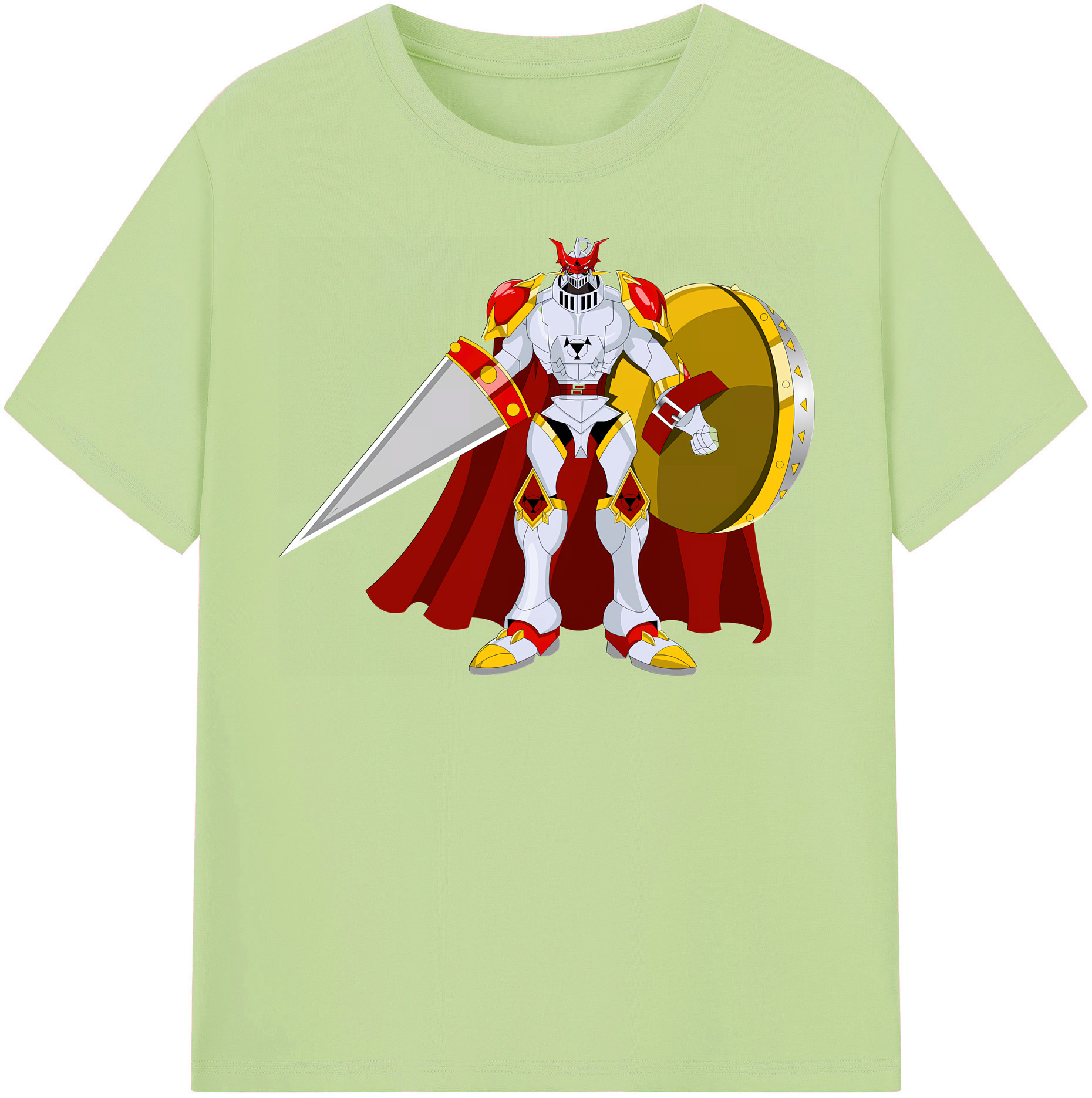 （画像用） Digimon デジタルモンスター/デジモン 綿100％半袖Tシャツ（フロントプリント）